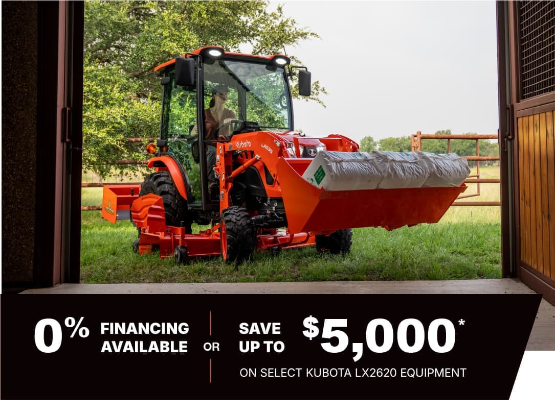 Save on Select LX Series Tractors